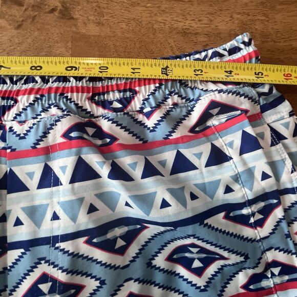 Chiefs Freeballers by Meripex Apparel Men Sz Large Blue Aztec Lined Sport Shorts - Picture 7 of 10